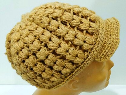 Beige Beanie Hat