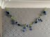 Blue Flower Garland