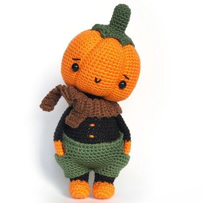 Amigurumi Ginger the Pumpkin