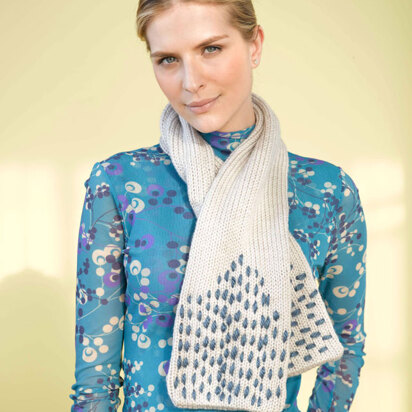 Stitched Scarf in Lion Brand Hometown USA - 90709