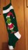 Grinch inspired stocking