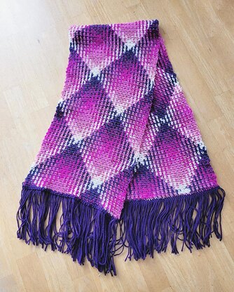 Colour Pooled Scarf