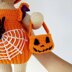 Halloween crochet doll clothes pattern, Amigurumi outfit crochet pattern for Lulu, Crochet doll outfit 12,6 inch/32 cm (English, Deutsch, Français)