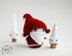 Small Santa Gnome. Tanoshi family Toy.