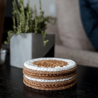 The Cozy Knot Coasters