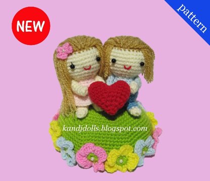 Puppy Love - Valentine Amigurumi Crochet Pattern
