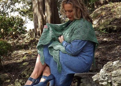 Shade Garden Shawl 121