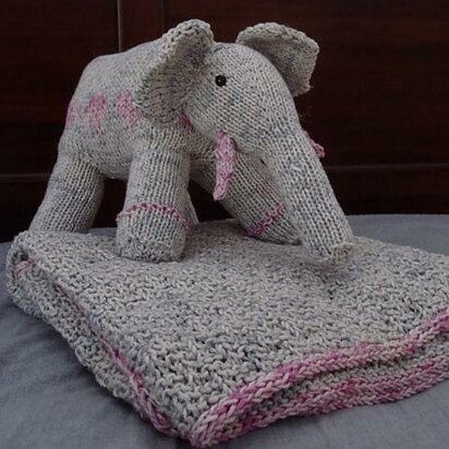Pavo Baby Blanket - knitting pattern