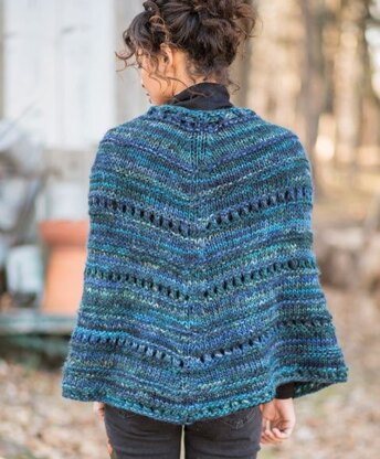 Biyu Cape in Berroco Millefiori Big - 392-5 PDF