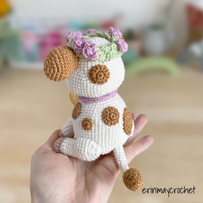 Clover the Cow Amigurumi Crochet Pattern