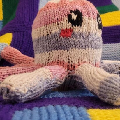 Knit Toy Octopus
