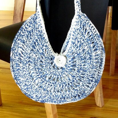 Chunky Cotton Crochet Tote Bag