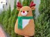 Christmas Pillow Reindeer
