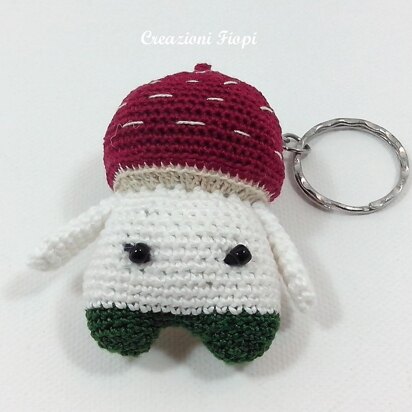 Little Mushroom keychain