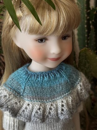 Pullover Butterfly for Ruby Red Doll