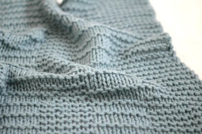 Harlow Knit Blanket - Super Bulky Knitting pattern by Freya Esme ...