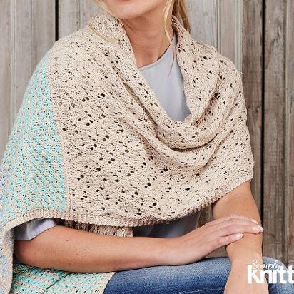 Old Danube Lace Wrap - knitting pattern