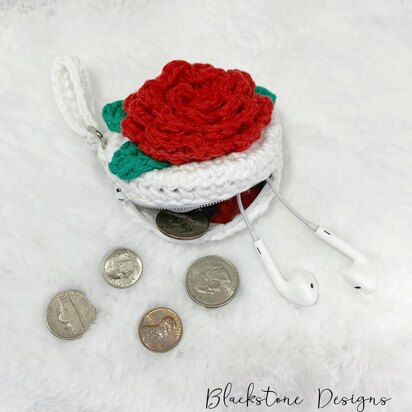 Rose Coin Purse