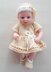 Beige Outfit for Baby Doll