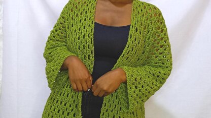 Lightweight lacy cardigan