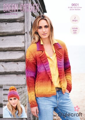 Jacket and Hat in Stylecraft Dream Catcher DK - 9601 - Downloadable PDF\n\n