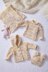 Jackets, Hat, Sweater & Blanket knitted in King Cole Bumble Chunky - Babies - P6087 - Leaflet