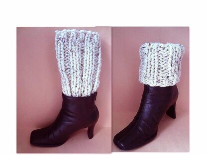 659 KNITTING pattern, boot cuffs, make them any size