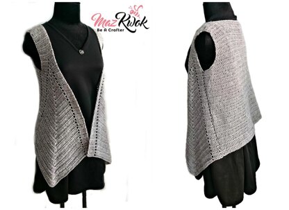Pointed Hem Vest Version 2