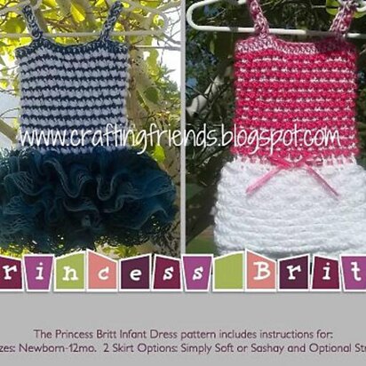 Princess Britt Infant Dress