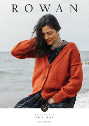 Fox Bay Cardigan in Rowan Pebble Island - Downloadable PDF