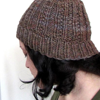 Ribster Beanie Watch Cap - knitting pattern