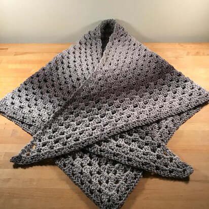 Boho Granny Shawl