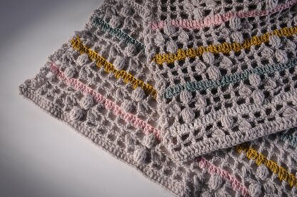 Crochet Trellis Scarf