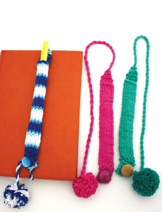 Knit Pencil Holder in Lily Sugar 'n Cream Solids - Downloadable PDF