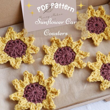 Sunflower Car Coaster