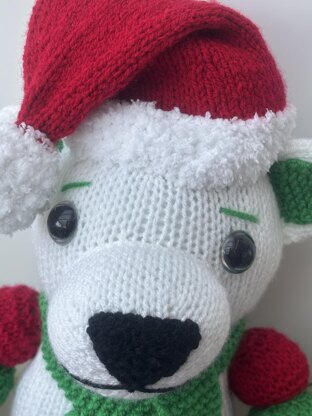 Christmas Polar Bear Toy