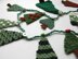 Christmas Tree Advent Garland