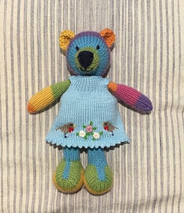A rainbow-bear called HOPE