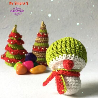 Snowie The Snowman - Christmas Decoration, Christmas gifting idea, Christmas Toys for Kids, Christmas Tree Decoration, Christmas crochet pdf pattern with video tutorials