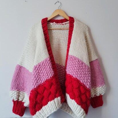 Monstera Chunky Cardigan