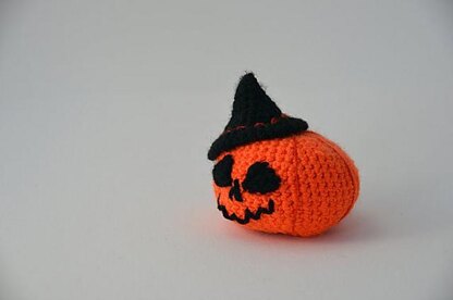 Halloween Pumpkin Crochet Pattern, Jack O Lantern Amigurumi, Jack O Lantern Crochet Pattern