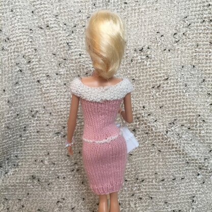 Curvy Barbie Dress with Belt All Sizes