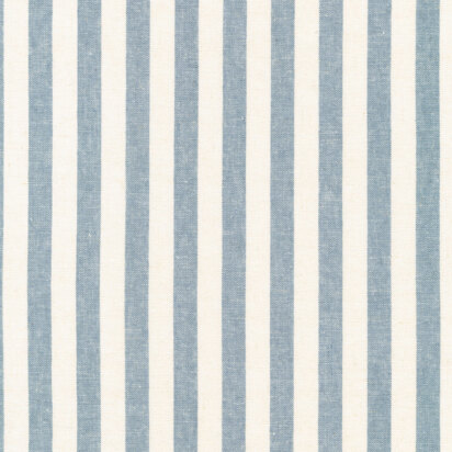Robert Kaufman Essex Classic Wovens - Thick Stripe Chambray