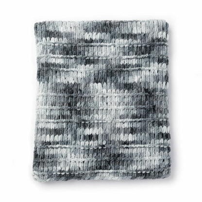 Spaced Garter Ridge Blanket in Bernat Alize Blanket-EZ - Downloadable PDF