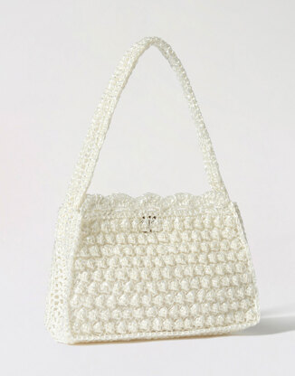 Vicente Bag in Wool and the Gang Shiny Ra-Ra Raffia - Leaflet