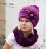 Crochet Hat and Neck Warmer