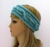 Tatyana Hat and Headband  with 3D Cables