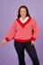 Take it Slow Sweater - Free Knitting Pattern for Women in Paintbox Yarns Chenille by Paintbox Yarns