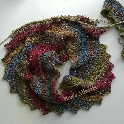 Tail of Two Dragons Scarf