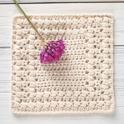 Cottage Square Dishcloth